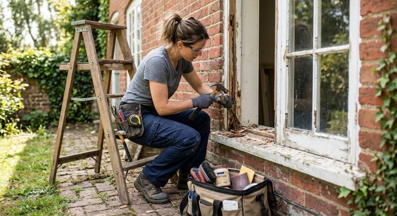 Window Frame Repair in Conroe, TX